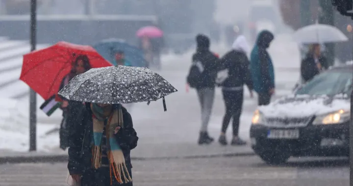 vrijeme snijeg zima sarajevo/Senad Gubelić