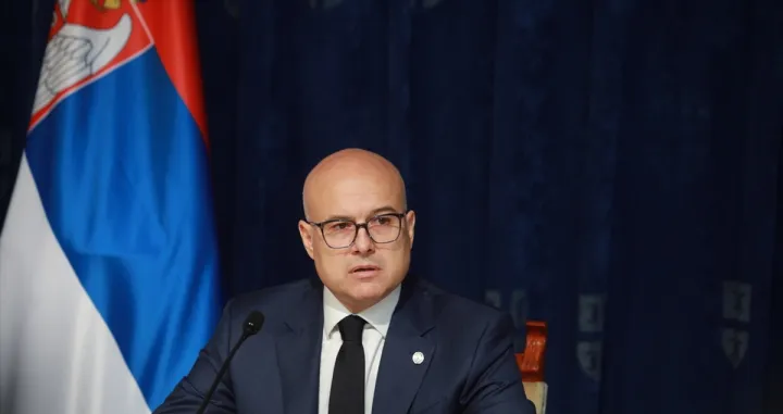 Srbijanski ministar odbrane Miloš Vučević/Anadolija/