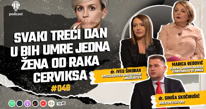 Gotovo svi slučajevi raka grlića ili vrata maternice uzrokovani su HPV infekcijom//