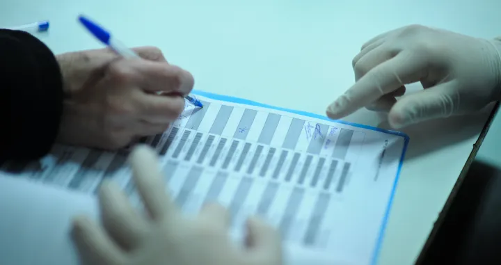 glasanje izbori ilustracija/Anadolija/Željko Miličević