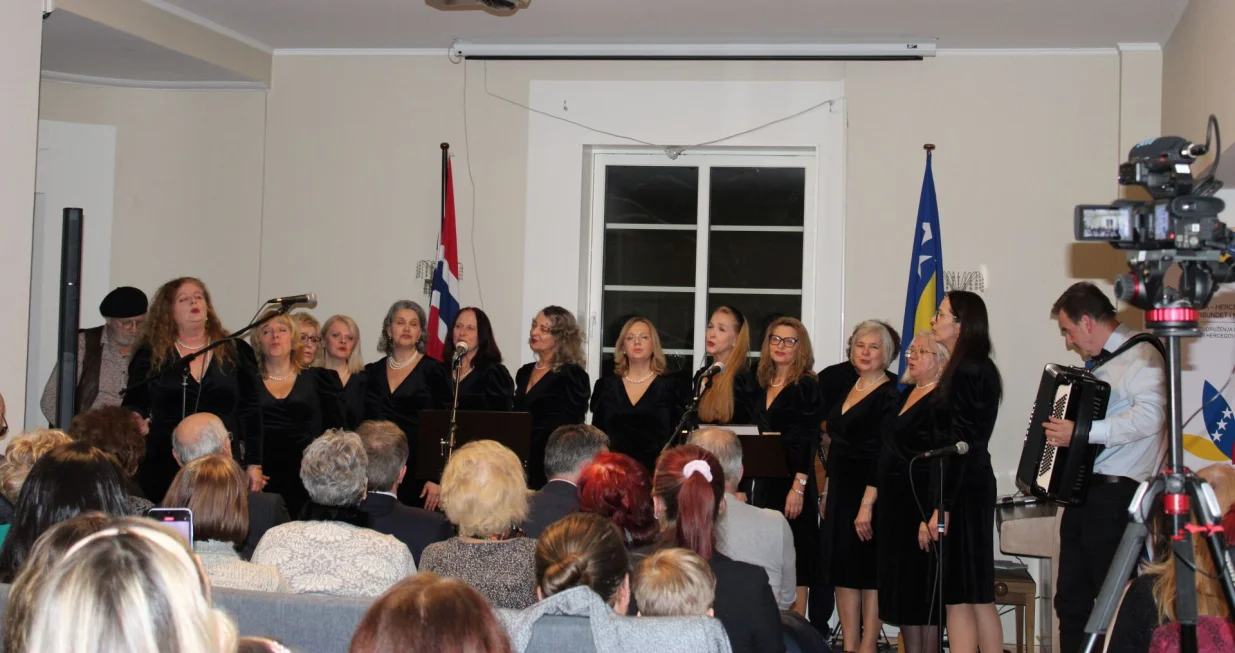 Vokalna grupe Iskre, Institut sevdaha u Norve&scaron;koj, Ambasada BiH u Oslu (Oslo, Norve&scaron;ka)/Fahro Konjhodžić