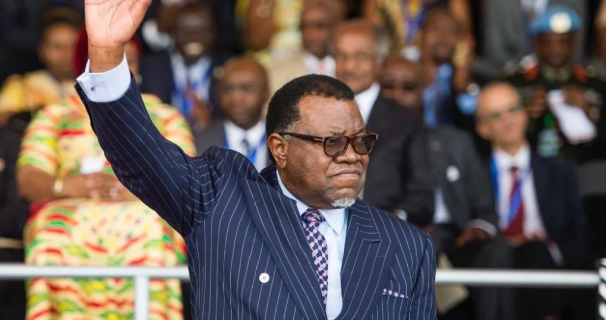 Hage Geingob/X.com/Almir Kapo