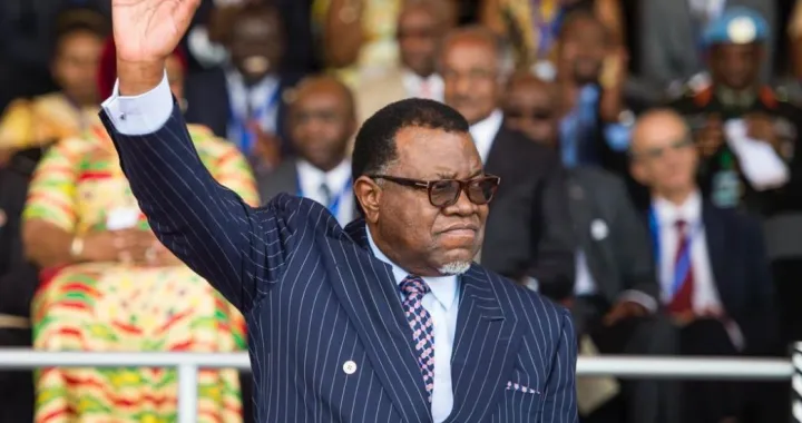 Hage Geingob/X.com/Almir Kapo