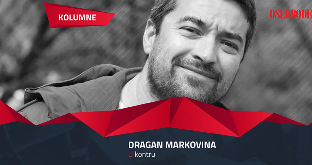 U kontru - Kolumna Dragana Markovine - Oslobođenje <br>dragan markovina web/