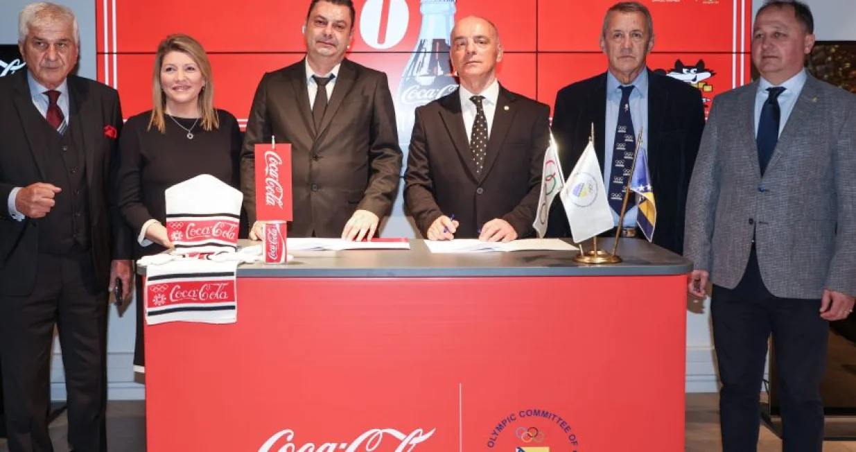 Olimpijski komitet Bosne i Hecegovine i Coca-Cola u BiH potpisali su novi četverogodi&scaron;nji ugovor/