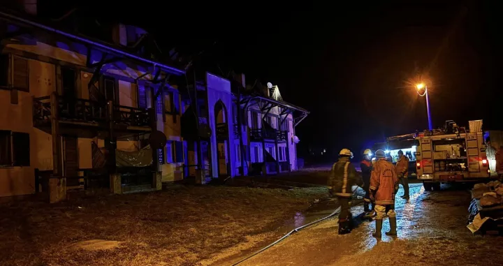 Požar u Bosanskom Petrovcu/