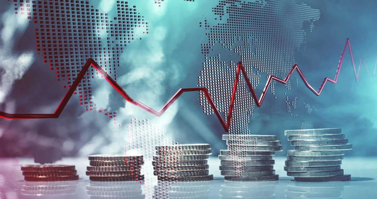 Globalna ekonomija ilustracija/