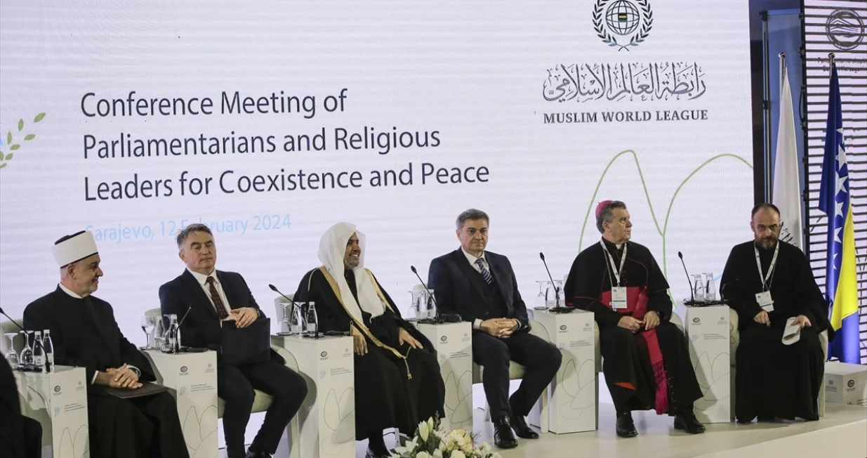 Sarajevo je bilo domaćin Međunarodne konferencije "Članovi parlamenata i vjerski lideri za mir i suživot"/Anadolija/