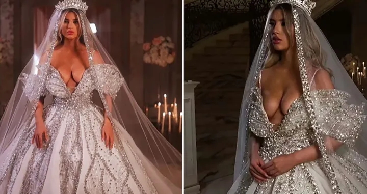 Burna svađa na internetu zbog vjenčanice mlade iz Pri&scaron;tine<br>/Instagram/blini_official