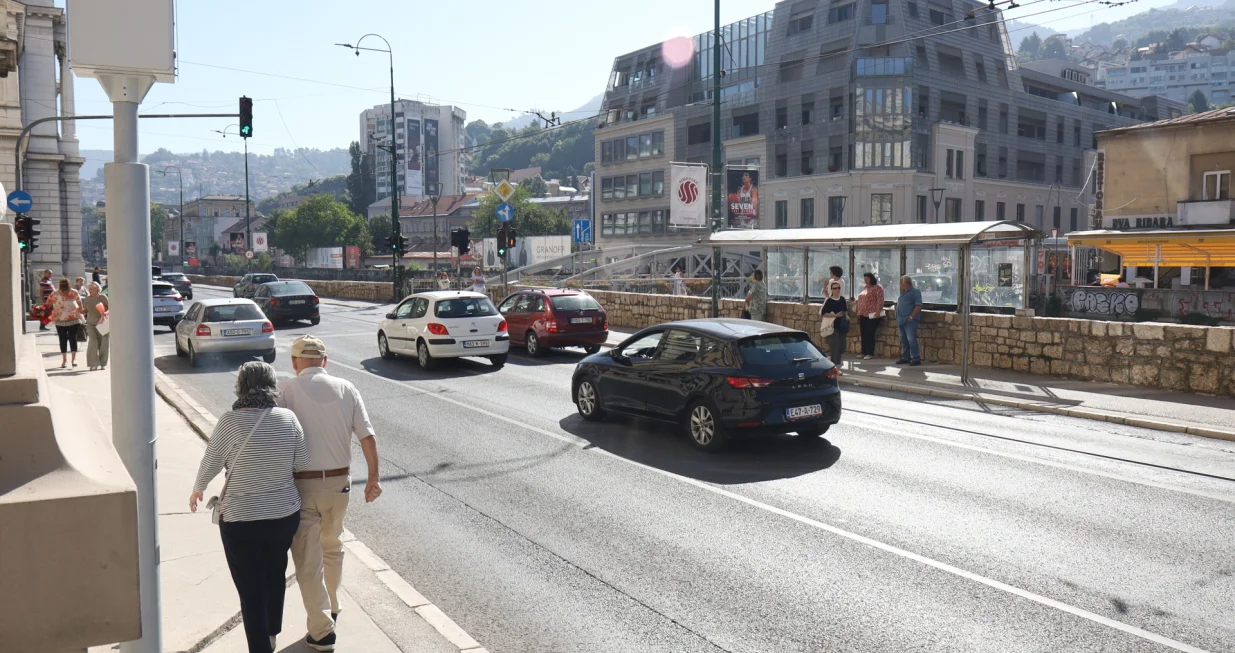 Radar kod glavne pošte Obala ograničenje brzine 40 km/h/Senad Gubelić