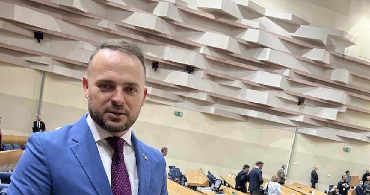 Albin Muslić, parlament/