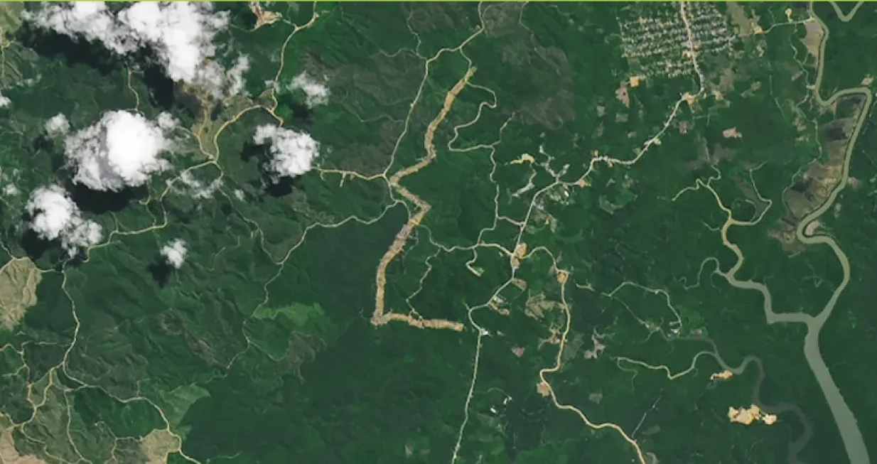 Satelitski snimci glavnog grada Jakarte/