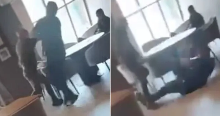 Milan Radoičić udara biv&scaron;eg gradonačelnika Mitrovice?/PrtSc/Namik &Scaron;ahinpa&scaron;ić