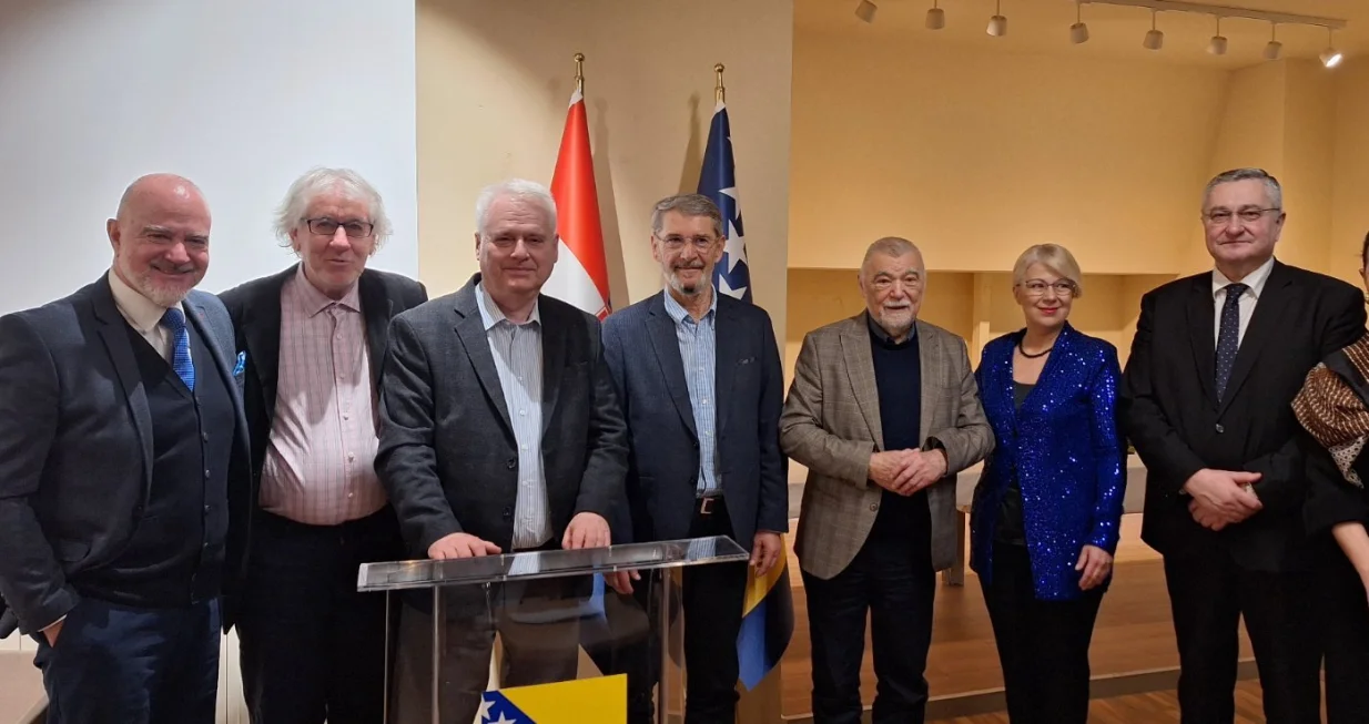 Dan nezavisnosti BiH u Zagrebu, Ambasada BiH u Zagrebu (Hrvatskoj), promocija romana "Ljetopis o kralju Tvrtku" autora Jasmina Imamovića/Ambasada Bih U Hrvatskoj