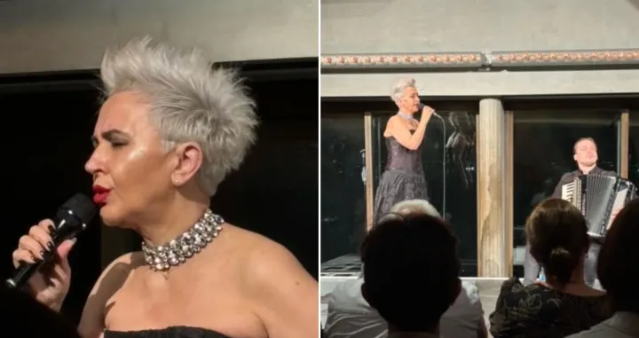 Amira Medunjanin i Antonio Vrbički u Sydney Opera House (Australija)/Merima Hamulić Trbojević