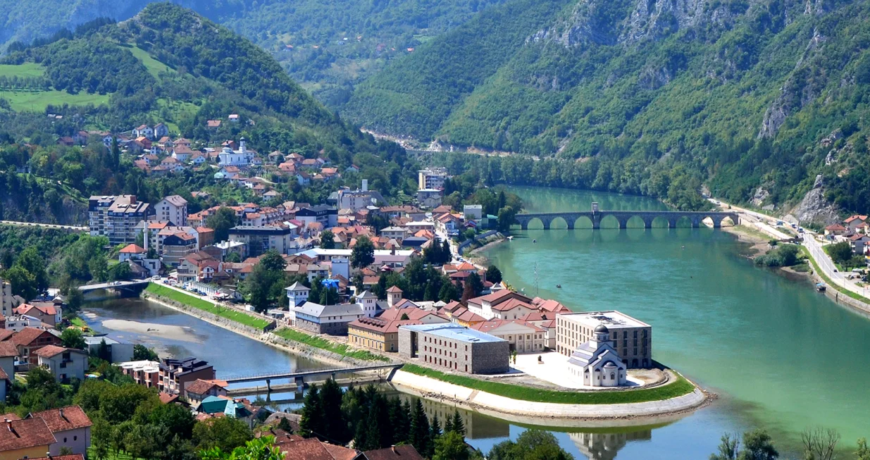 Višegrad panorama/Branislav Andrić/Picasa