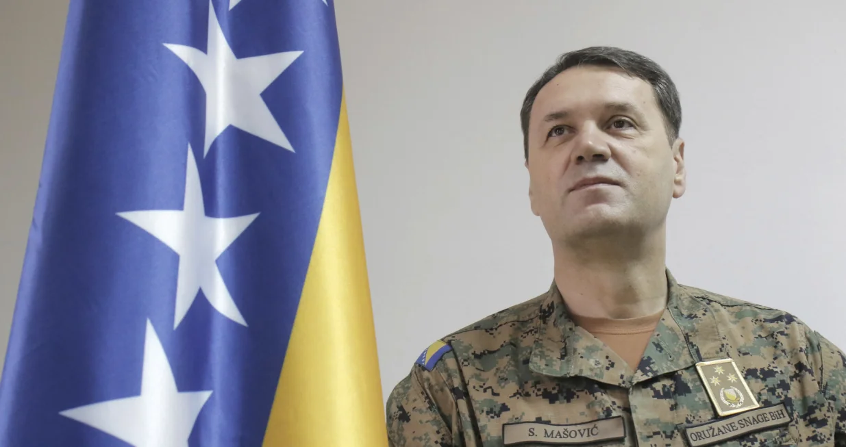 Intervju generalpukovnik Senad Mašović,<br>načelnik ZŠ OS BiH/Senad Gubelić