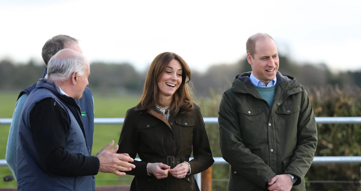 epa08269648 The Duke and Duchess of Cambridge during a visit to the Teagasc Animal & Grassland Research Centre at Grange, in County Meath, Ireland, 04 March 2020. The Garden is dedicated to those who gave their lives for Irish independence. The Duke and Duchess of Cambridge are on a three-day visit to Ireland. EPA/AARON CHOWN/POOL/Aaron Chown/Pool