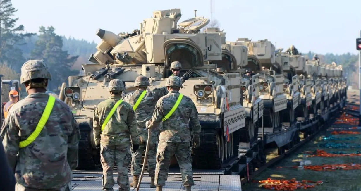 Ukrajinski vojnici na obuci u NATO bazi u Njemačkoj/Petras Malukas