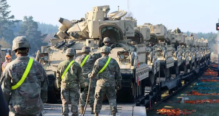 Ukrajinski vojnici na obuci u NATO bazi u Njemačkoj/Petras Malukas