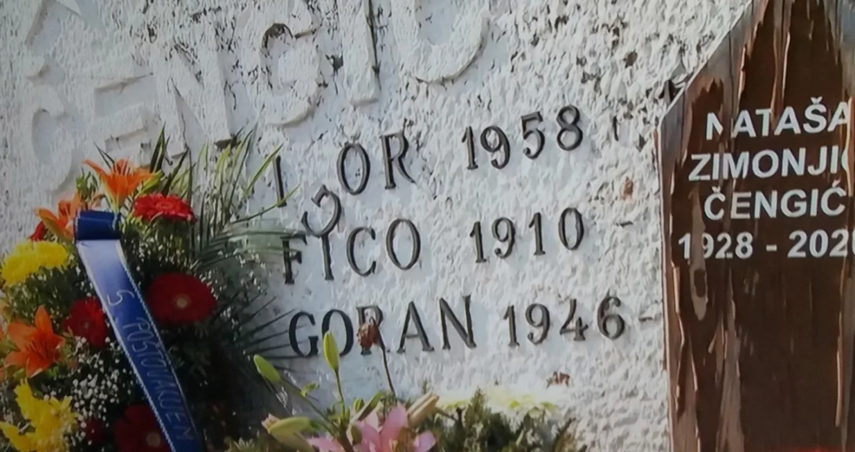 goran čengić groblje/