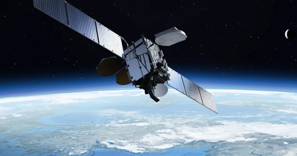 Sateliti ilustracija/