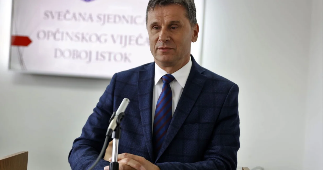 Fadil Novalić u Doboj Istoku/