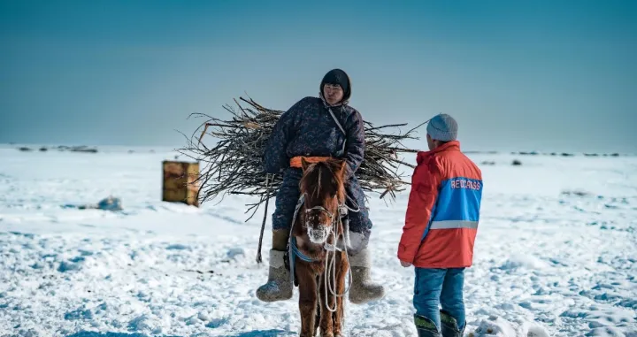 Jaka zima u Mongoliji/X.com/