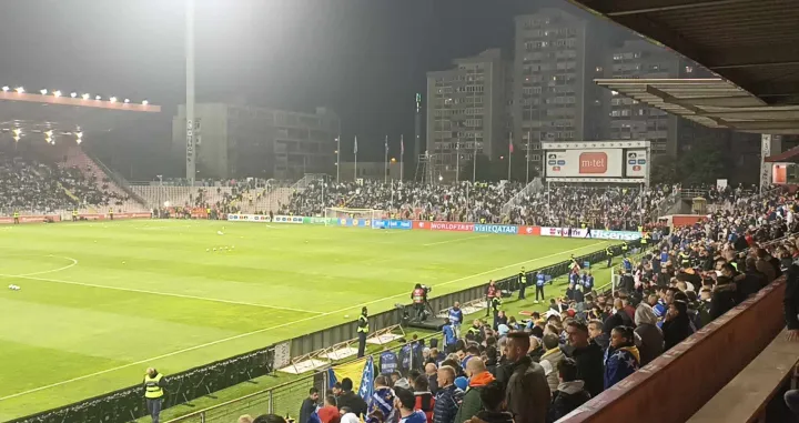 Stadion Bilino polje pred Bosna i Hercegovina - Portugal/