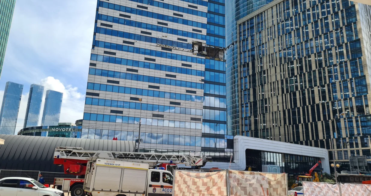 Najmanje jedna osoba je povrijeđena u nedjelju ujutru nakon dva odvojena napada dronovima za koje Rusija tvrdi da ih je organizovala Ukrajina na glavni grad Moskvu i poluostrvo Krim (Boris Alekseev - Anadolu Agency)/Boris Alekseev