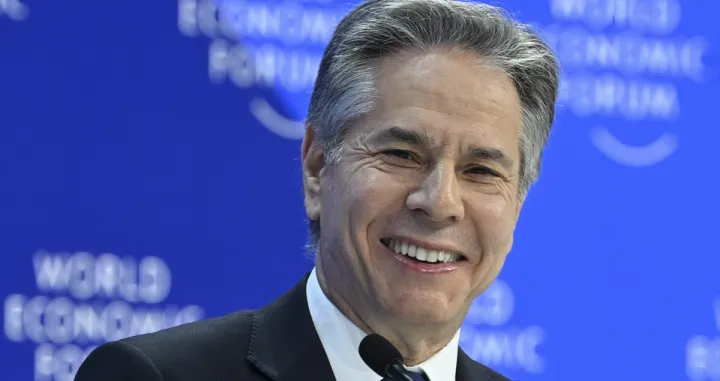 Antony Blinken, Svjetski ekonomski forum u Davosu (Švicarska)/Anadolija