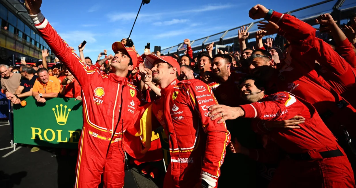 Carlos Sainz Charles LeClerc