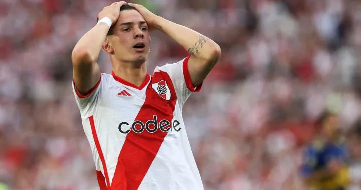 Franco Mastantuono - fudbaler River Plate