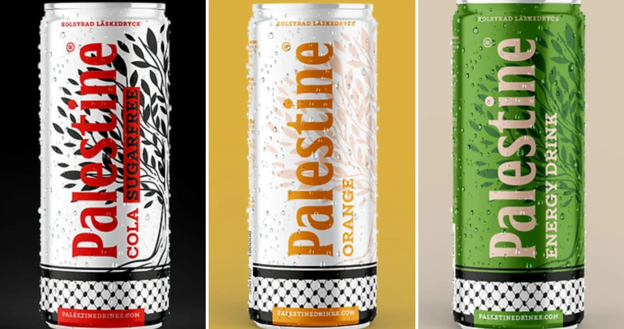 Palestine Drinks, Palestine Cola/Https://www.palestinedrinks.com/