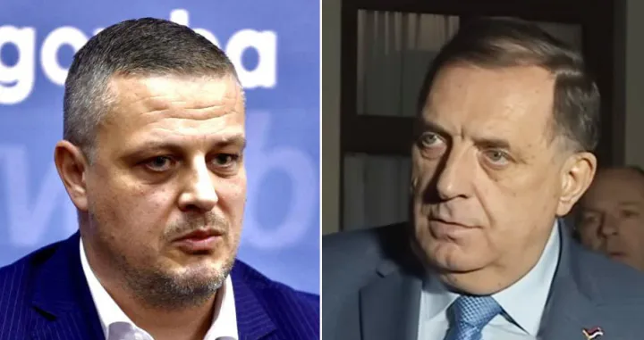 Mijatović i Dodik: Oslobođenje/