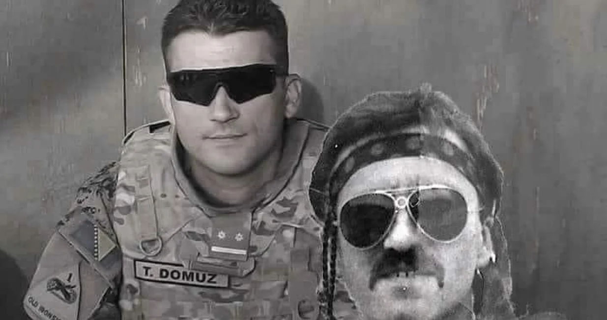 Teo i njegov otac Čedo Domuz/Facebook/