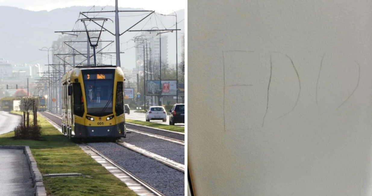 Vandalizam ne bira tramvaj/