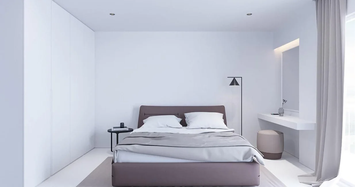 spavaća soba minimalizam Idei.club/