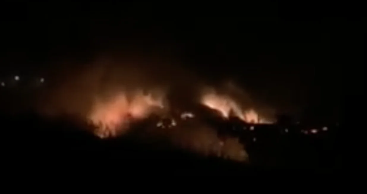 Vatrogasci se bore sa stihijom/ Screenshot/