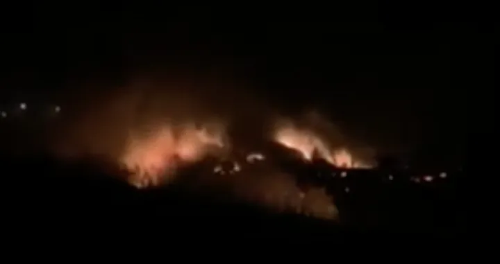 Vatrogasci se bore sa stihijom/ Screenshot/