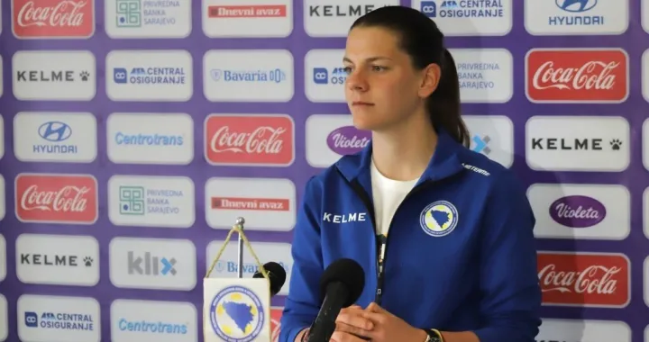 Marija Aleksić - igračica ženske fudbalske reprezentacije BiH