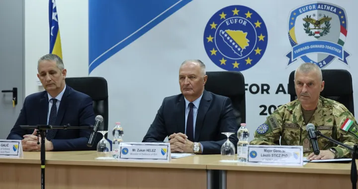 Eufor pres vježba helez/Senad Gubelić