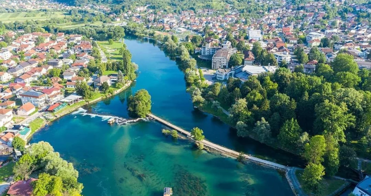 Bihać panorama/