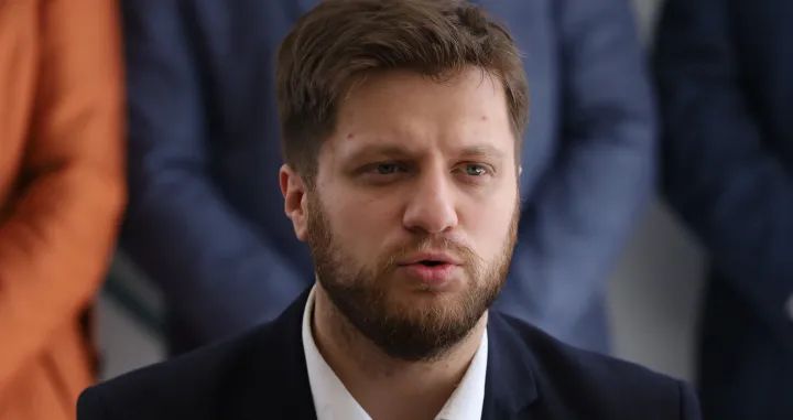 Načelnik sarajevske općine Stari Grad Irfan Čengić održao je pres konferenciju./Senad Gubelić