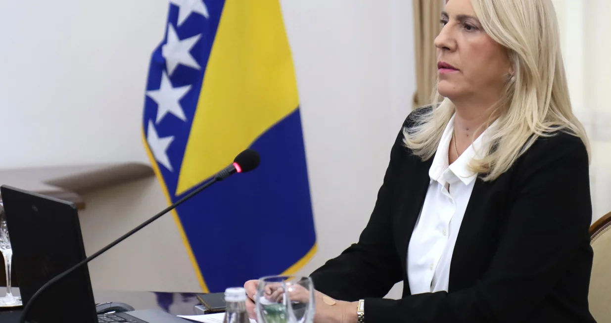 Predsjedništvo BiH sjednica Željka Cvijanović/Senad Gubelić