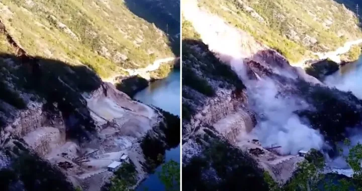 Aktiviranje klizi&scaron;ta u naselju Bijela kod Mostara/Facebook