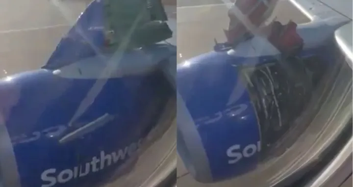 Poklopac motora je pogodio u zakrilce/Screenshot/Almir Sarenkapa