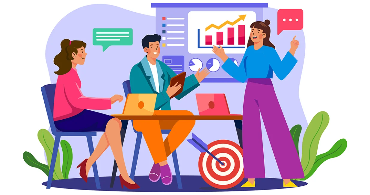 biznis msp ilustracija/