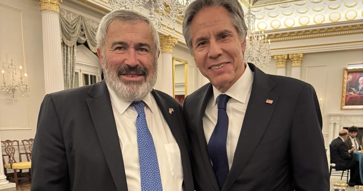 Sven Alkalaj Antony Blinken/