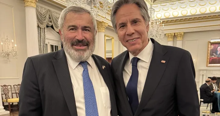 Sven Alkalaj Antony Blinken/